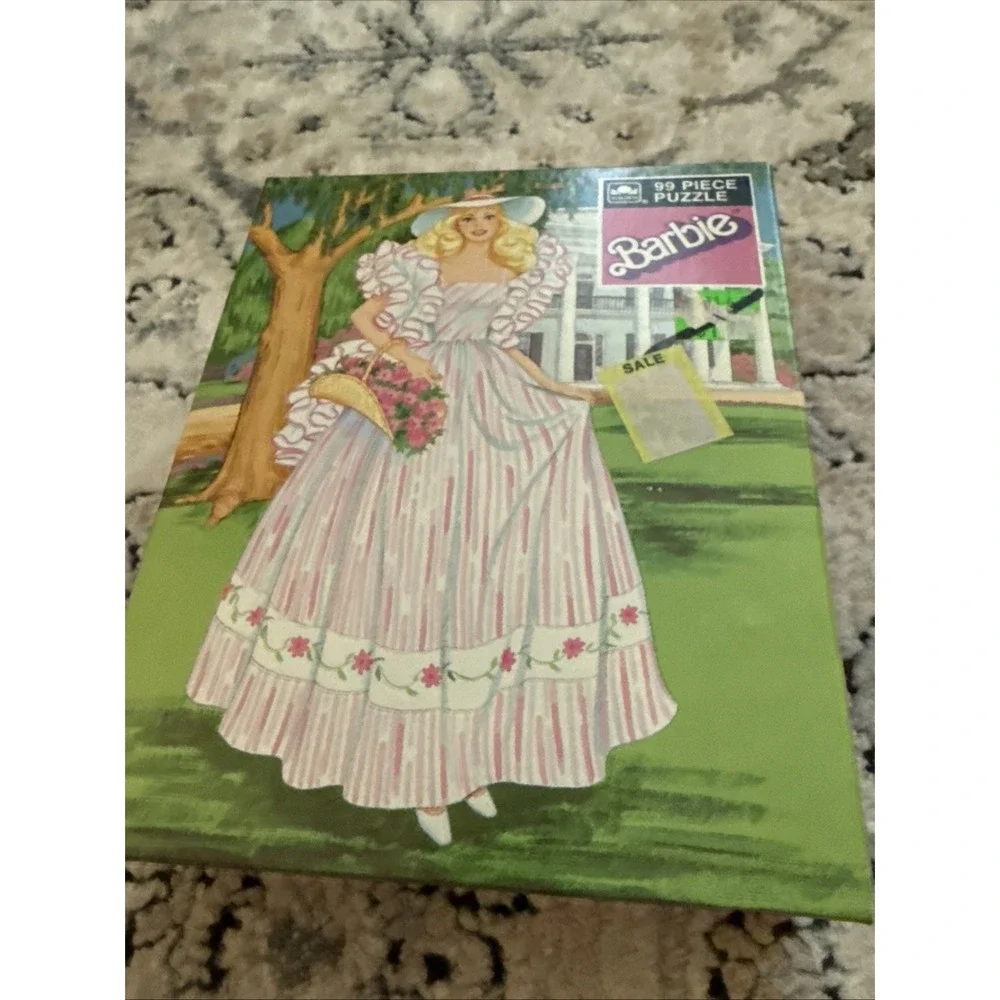 SEALED vintage 1987 barbie puzzle NOS sealed puzzle 99 pieces